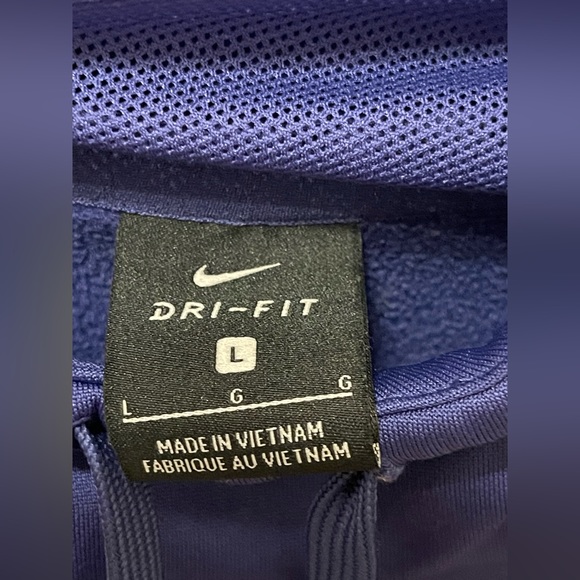 Nike just Do It dark blue violet Dri fit sweatshirt - Picture 2 of 5